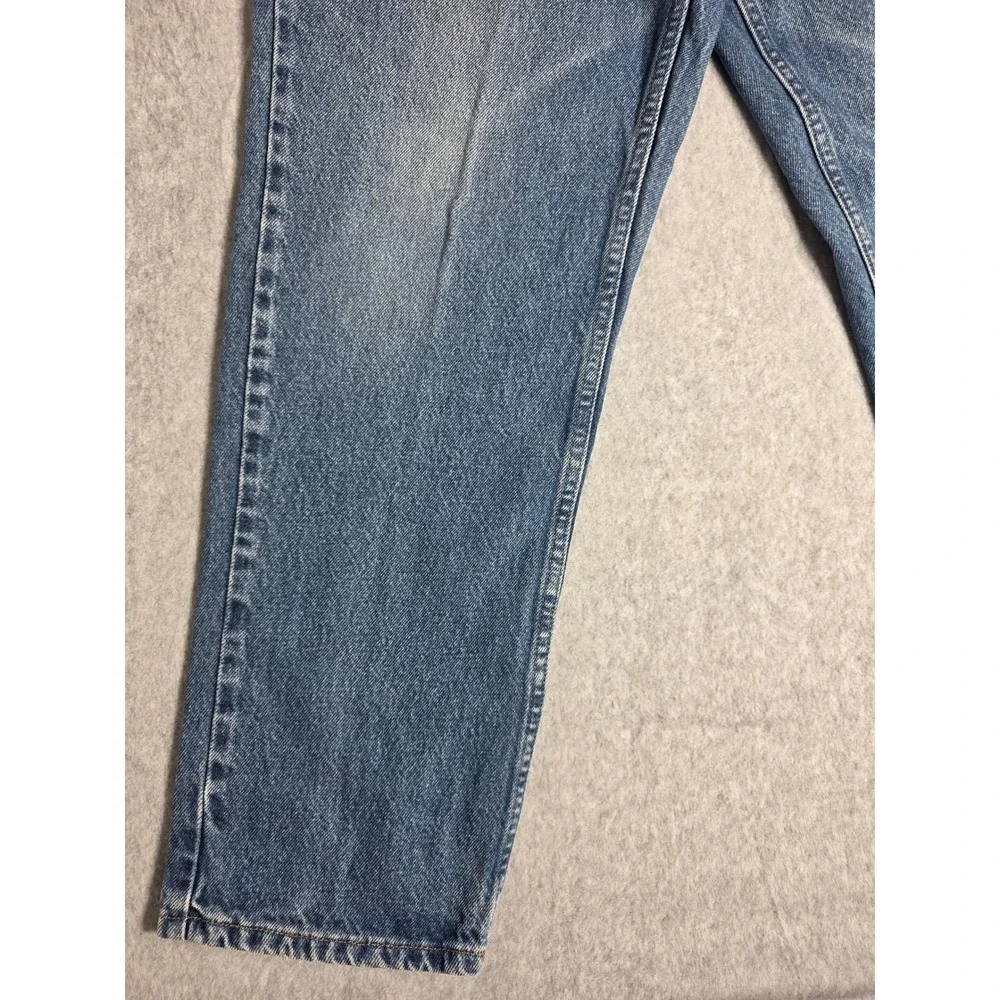 L.L.Bean Classic Fit Jeans Mens 35X29 Blue Medium Wash 100% Cotton Denim